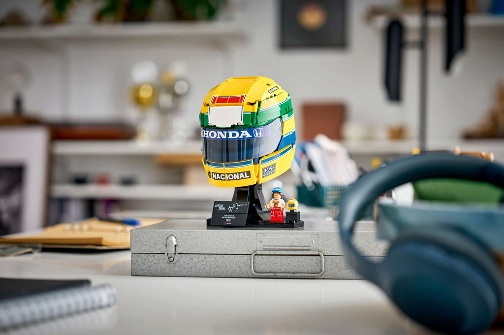 Compatible - Editions - 43024 - Ayrton Senna Helmet - 931 Pieces
