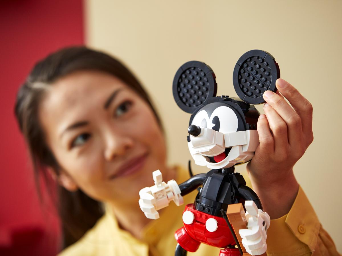 Compatible - Disney - 43179 - Mickey Mouse & Minnie Mouse Buildable Characters - 1739 Pieces