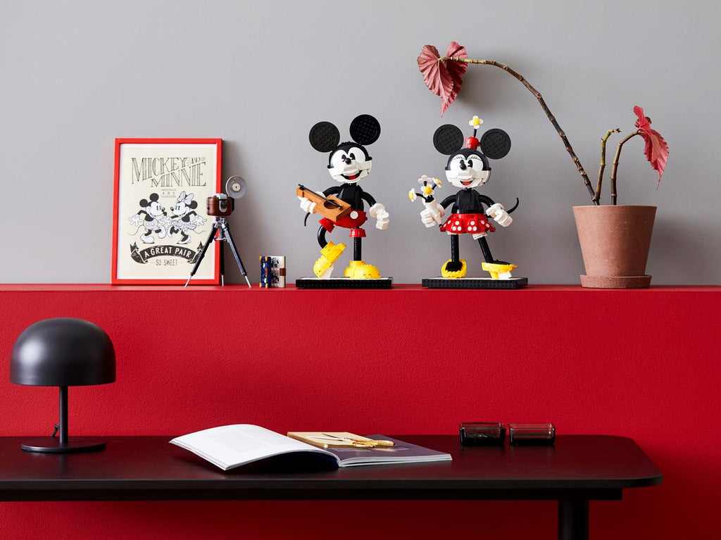 Compatible - Disney - 43179 - Mickey Mouse & Minnie Mouse Buildable Characters - 1739 Pieces