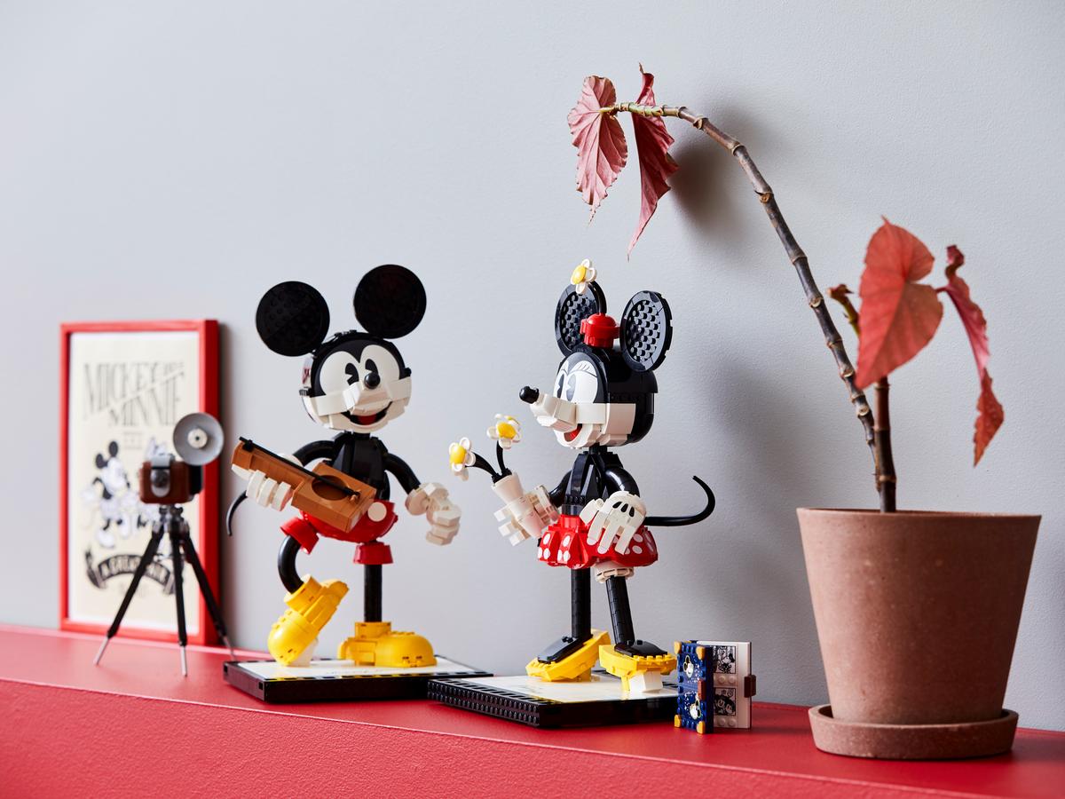 Compatible - Disney - 43179 - Mickey Mouse & Minnie Mouse Buildable Characters - 1739 Pieces