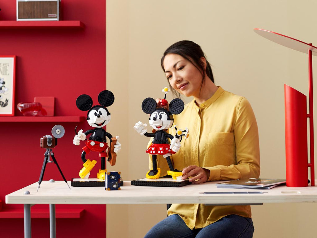 Compatible - Disney - 43179 - Mickey Mouse & Minnie Mouse Buildable Characters - 1739 Pieces