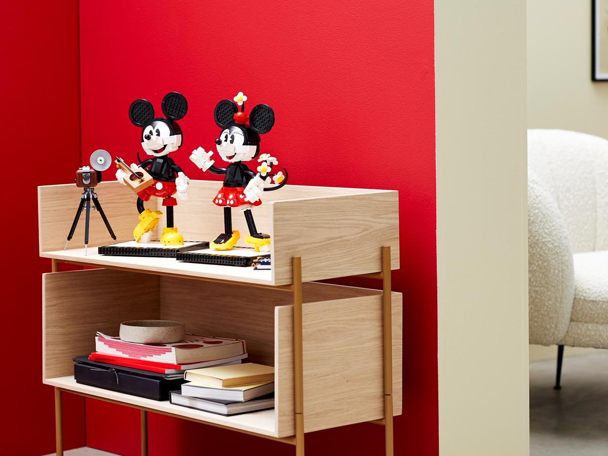 Compatible - Disney - 43179 - Mickey Mouse & Minnie Mouse Buildable Characters - 1739 Pieces