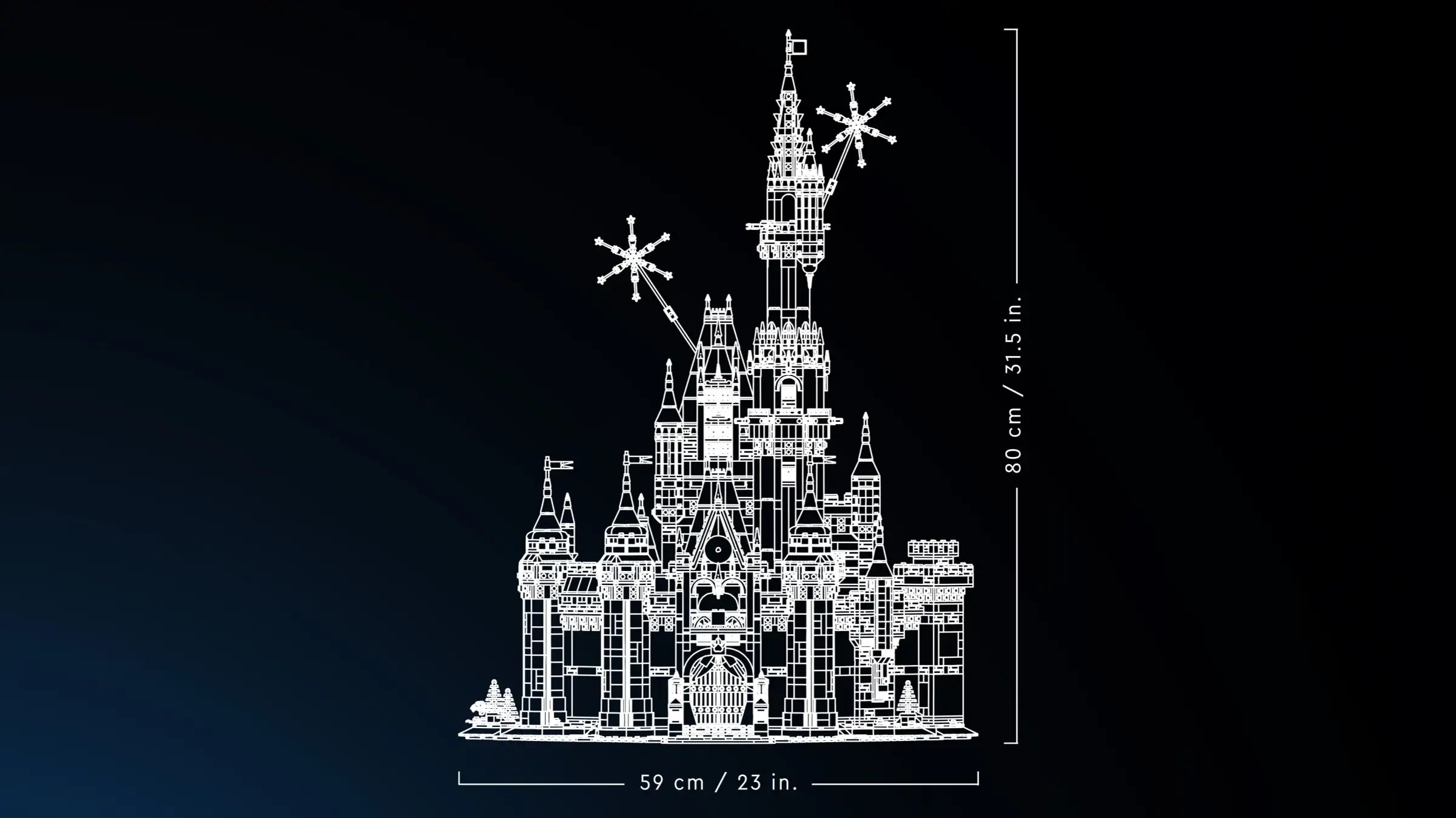 Compatible - Disney - 43222 - The Disney Castle - 4837 Pieces