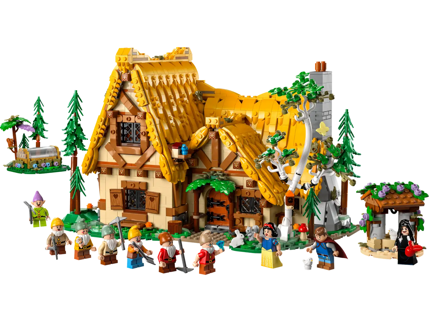 Compatible - 43242 - Snow White And The Seven Dwarfs - 2228 Pieces