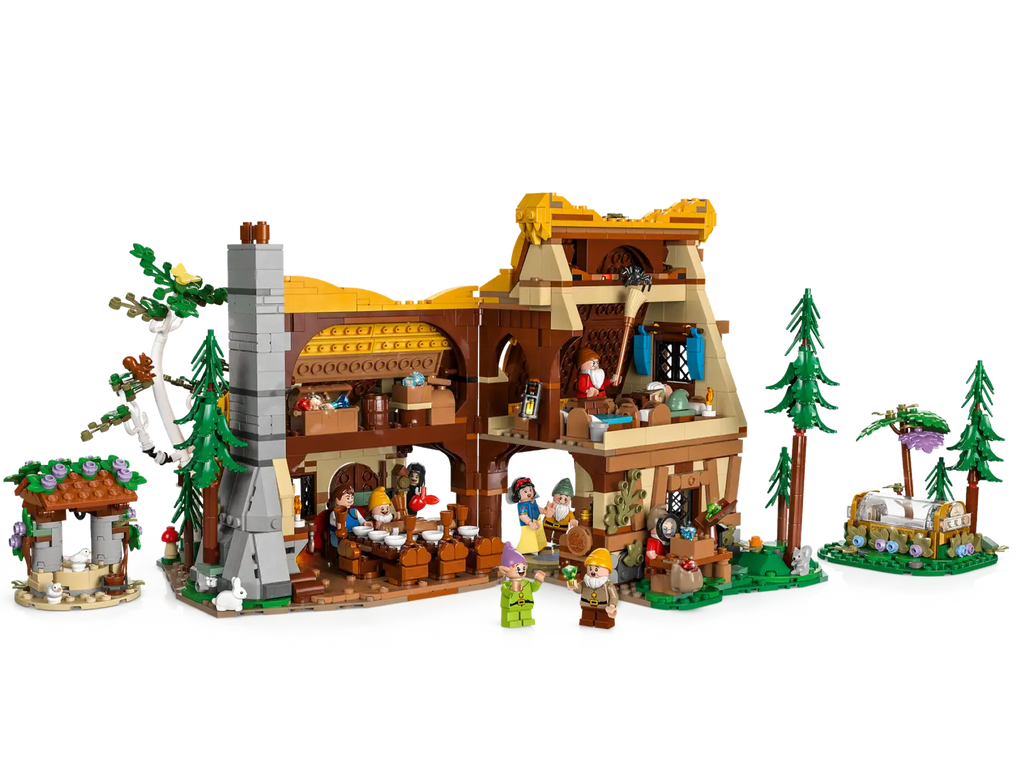 Compatible - Disney - 43242 - Snow White and the Seven Dwarfs' Cottage - 2228 Pieces