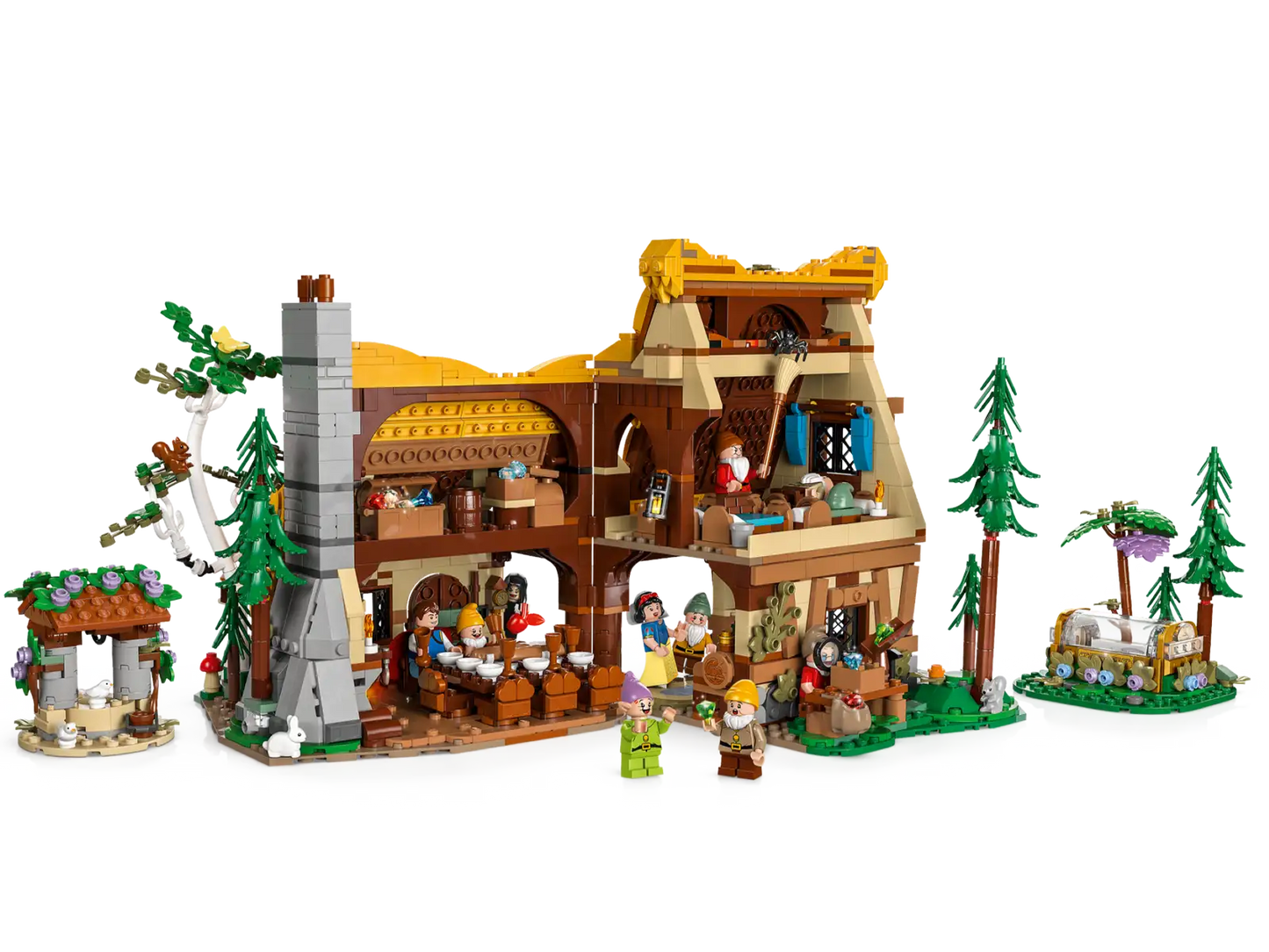 Compatible - 43242 - Snow White And The Seven Dwarfs - 2228 Pieces