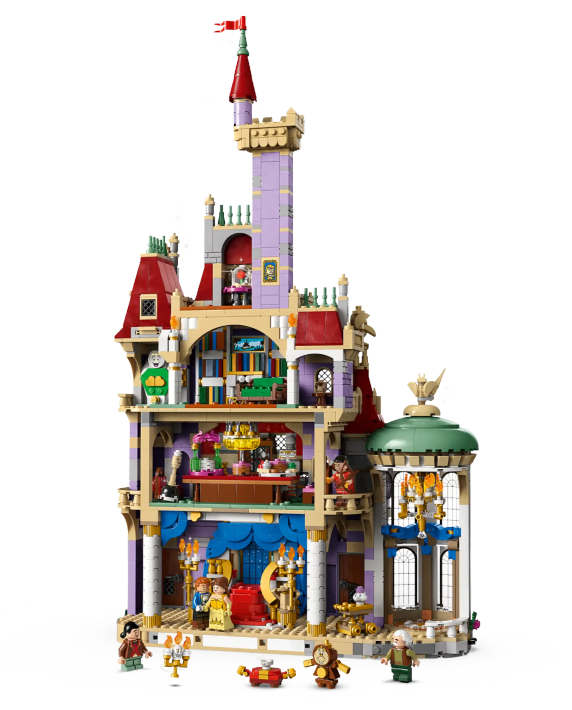 Compatible - Disney - 43263 - Beauty And The Beast Castle - 2916 Pieces