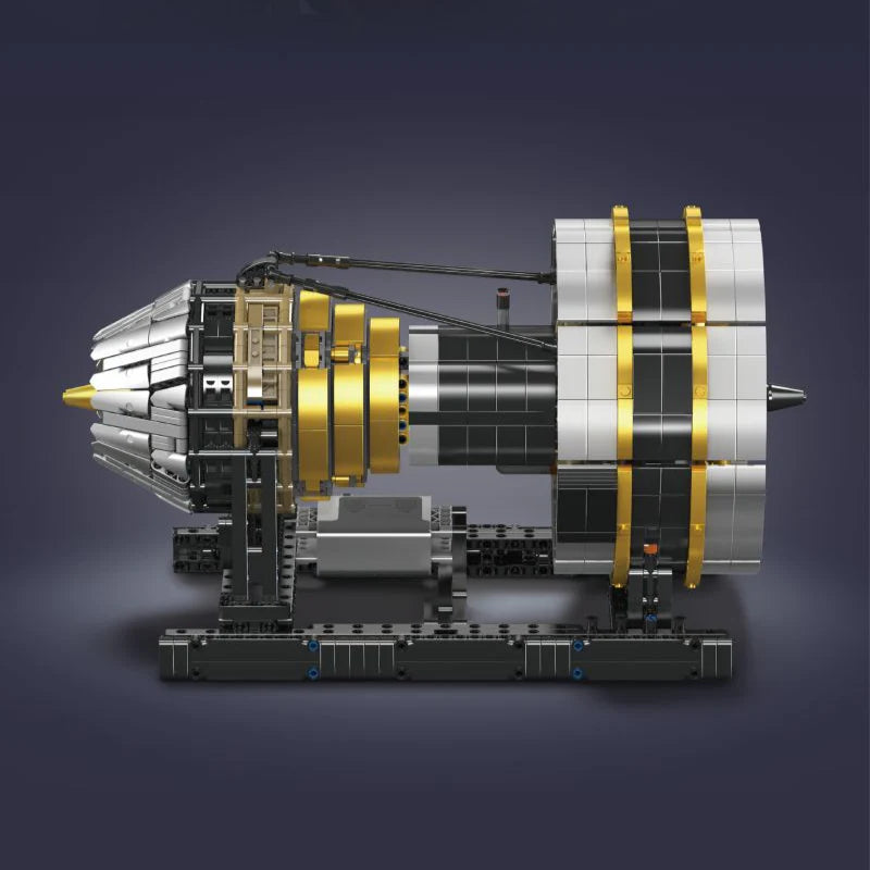 Mould King - 10141 - F14 Aircraft Engine - 2256 Pieces - Dynamic Version