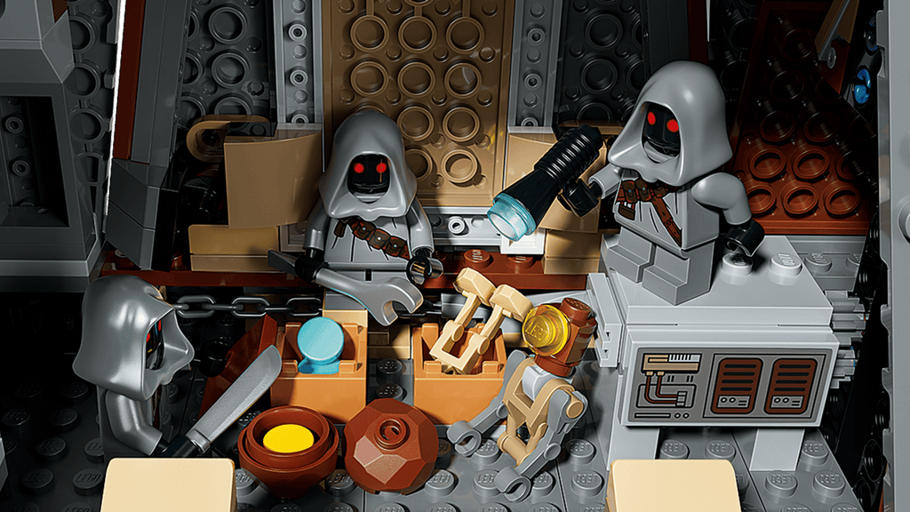 Compatible - Star Wars - 75453 - Offworld Sandcrawler and Mudhorn - 1683 Pieces