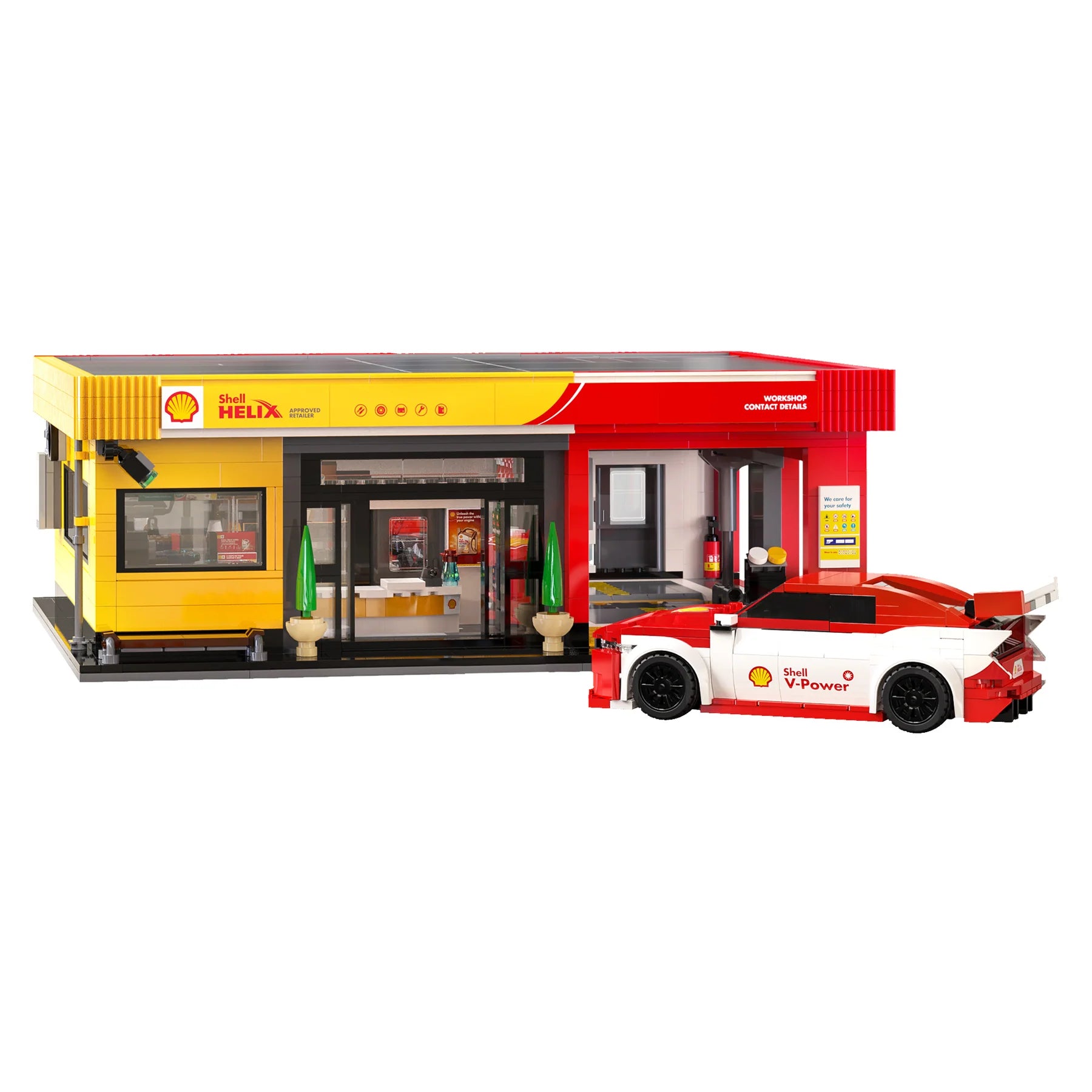 CaDA - C66025 - Shell Service Station - 1697 Pieces