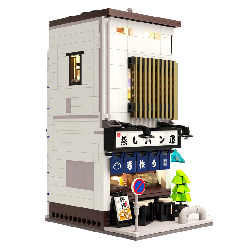 CaDA - C66006 - Japanese Steam Bun Shop - 1108 Pieces - LED Kit Included (Group Order Discount Not Applicable)