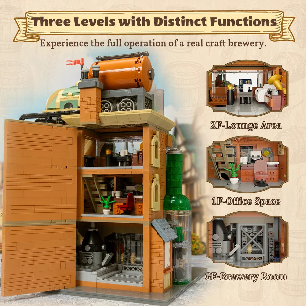Pantasy - 85023 - Craft Brewery - 3300 Pieces