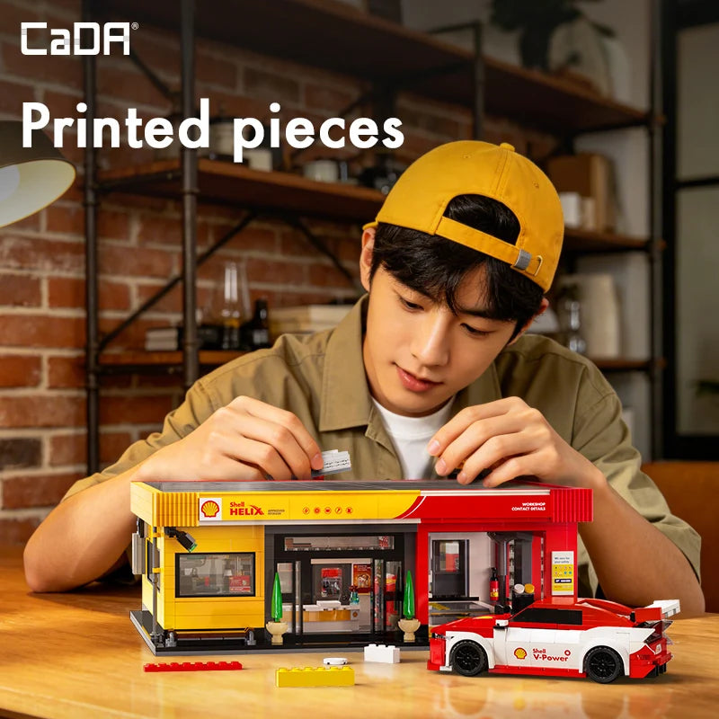 CaDA - C66025 - Shell Service Station - 1697 Pieces