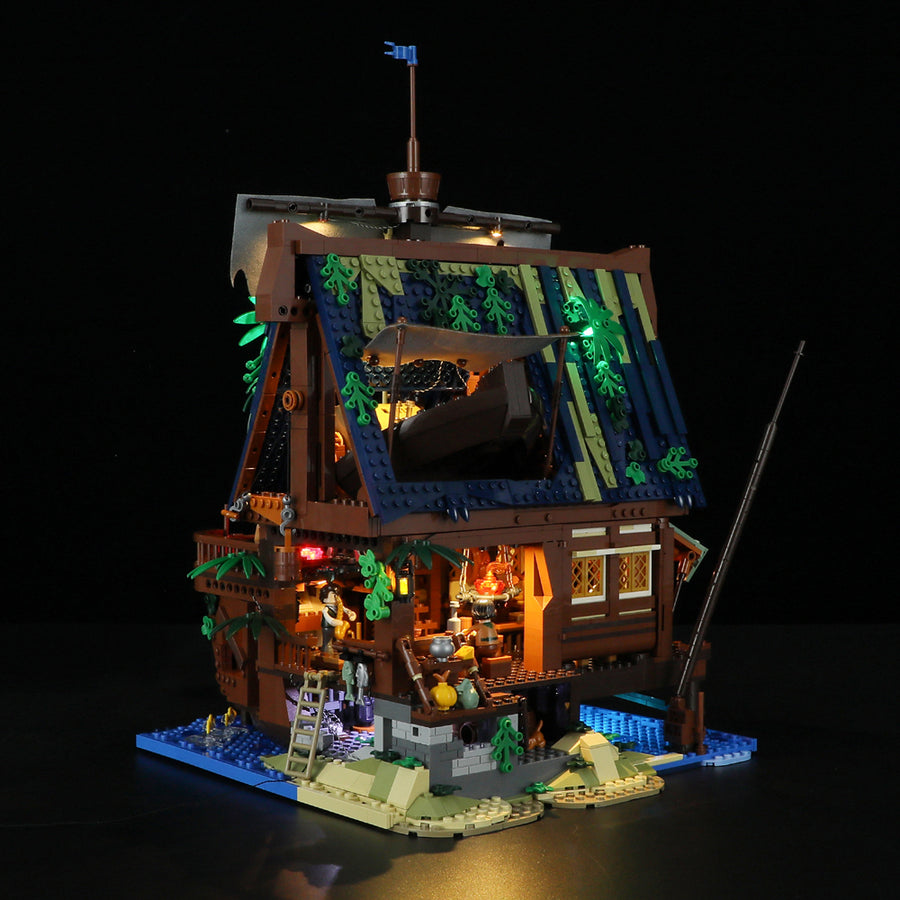 Funwhole/Lumibricks - F9011 - Medieval Pier Inn - 2,143 pieces