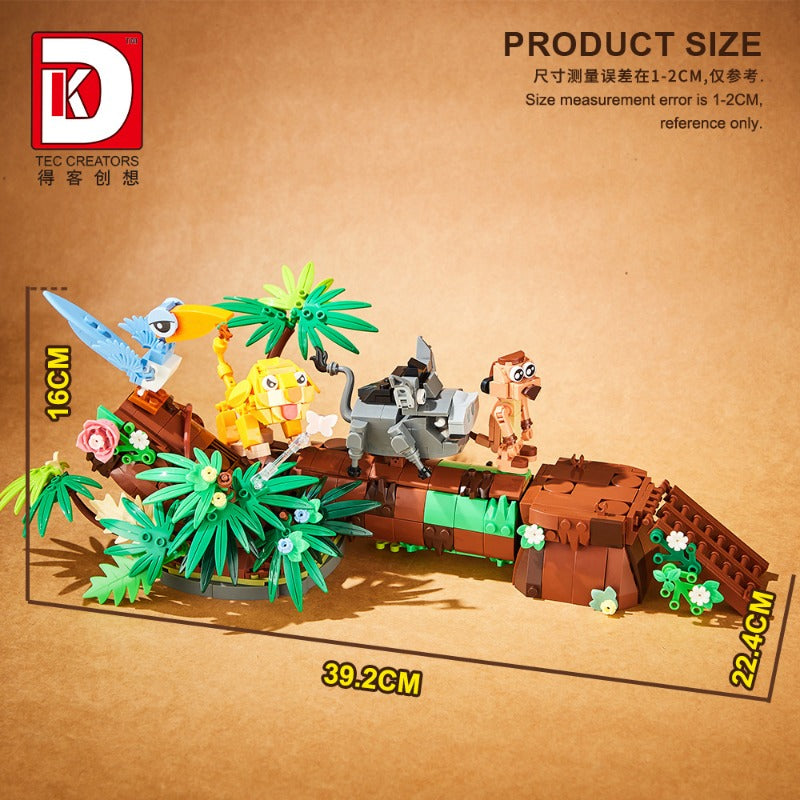 DK - 6028 - The Lion King Diorama - 668 Pieces