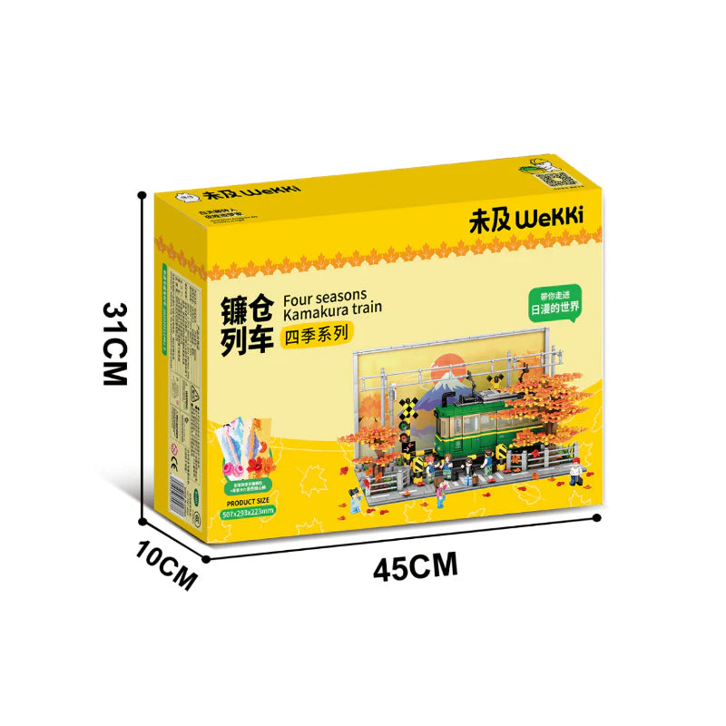Wekki - 506000 - Kamakura Train - 1921 Pieces