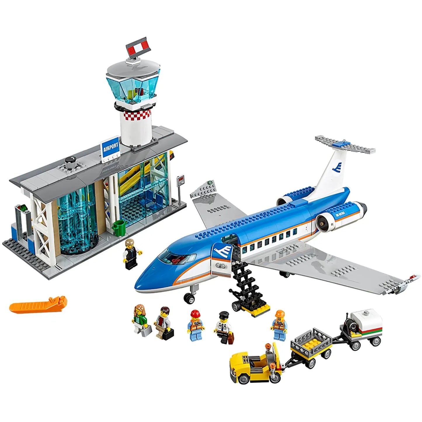 Compatible - 60104 - City - Airport Passenger Terminal - 694 Pieces