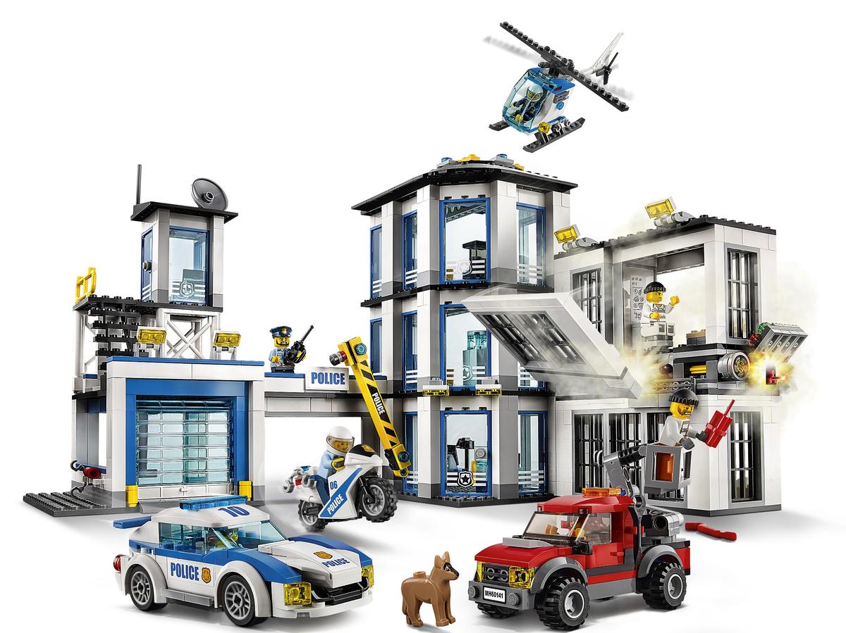 Compatible - City - 60141 - Police Station - 894 Pieces