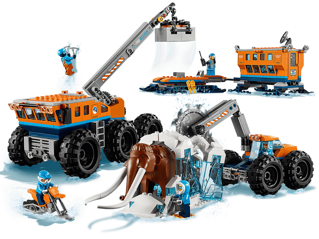 Compatible - City - 60195 - Arctic Mobile Exploration Base - 786 Pieces