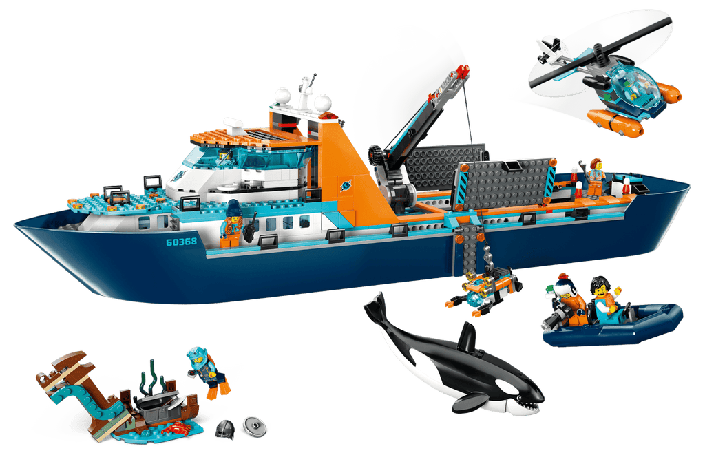 Compatible - City - 60368 - Arctic Explorer Ship - 815 Pieces