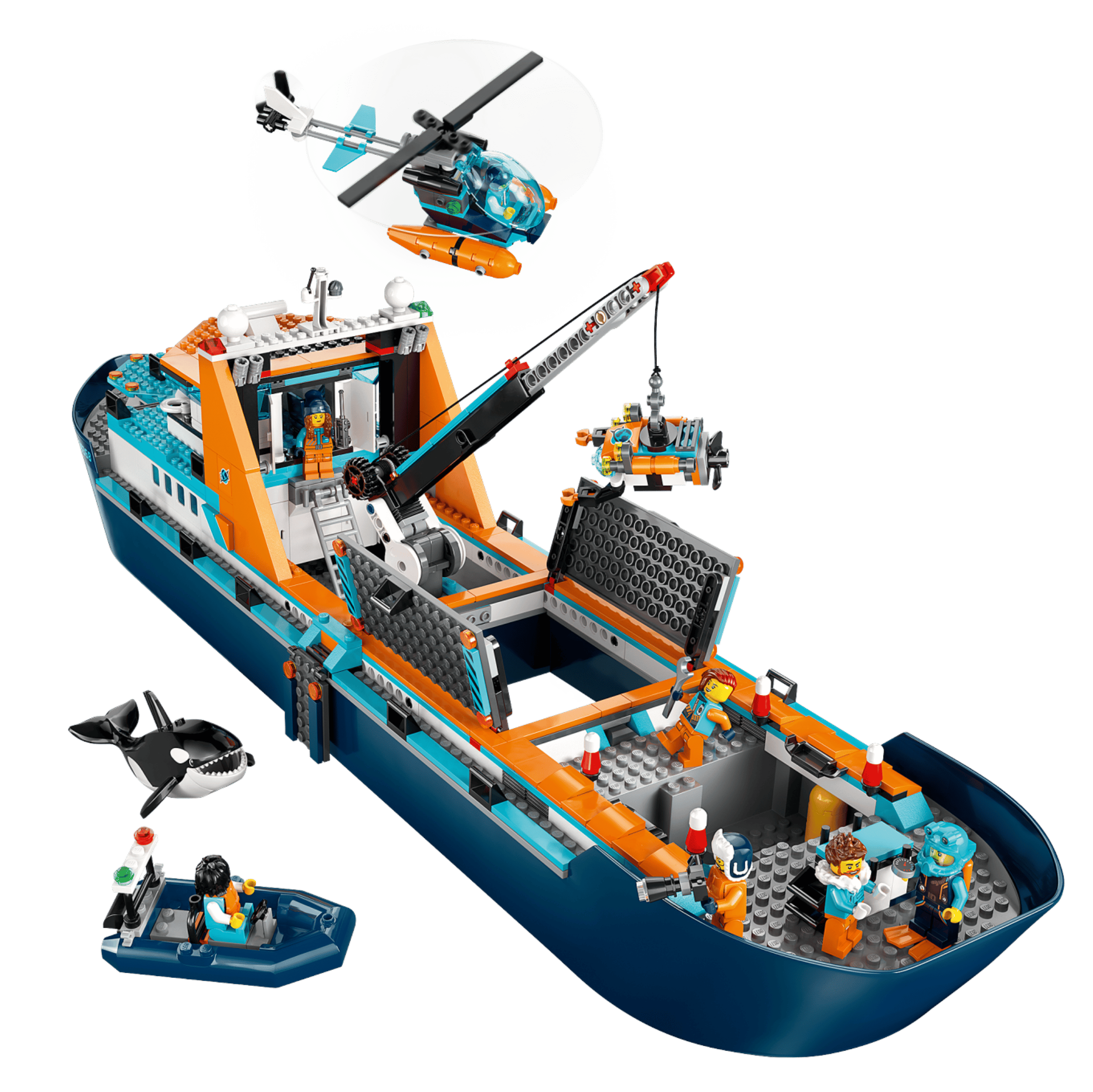 Compatible - City - 60368 - Arctic Explorer Ship - 815 Pieces