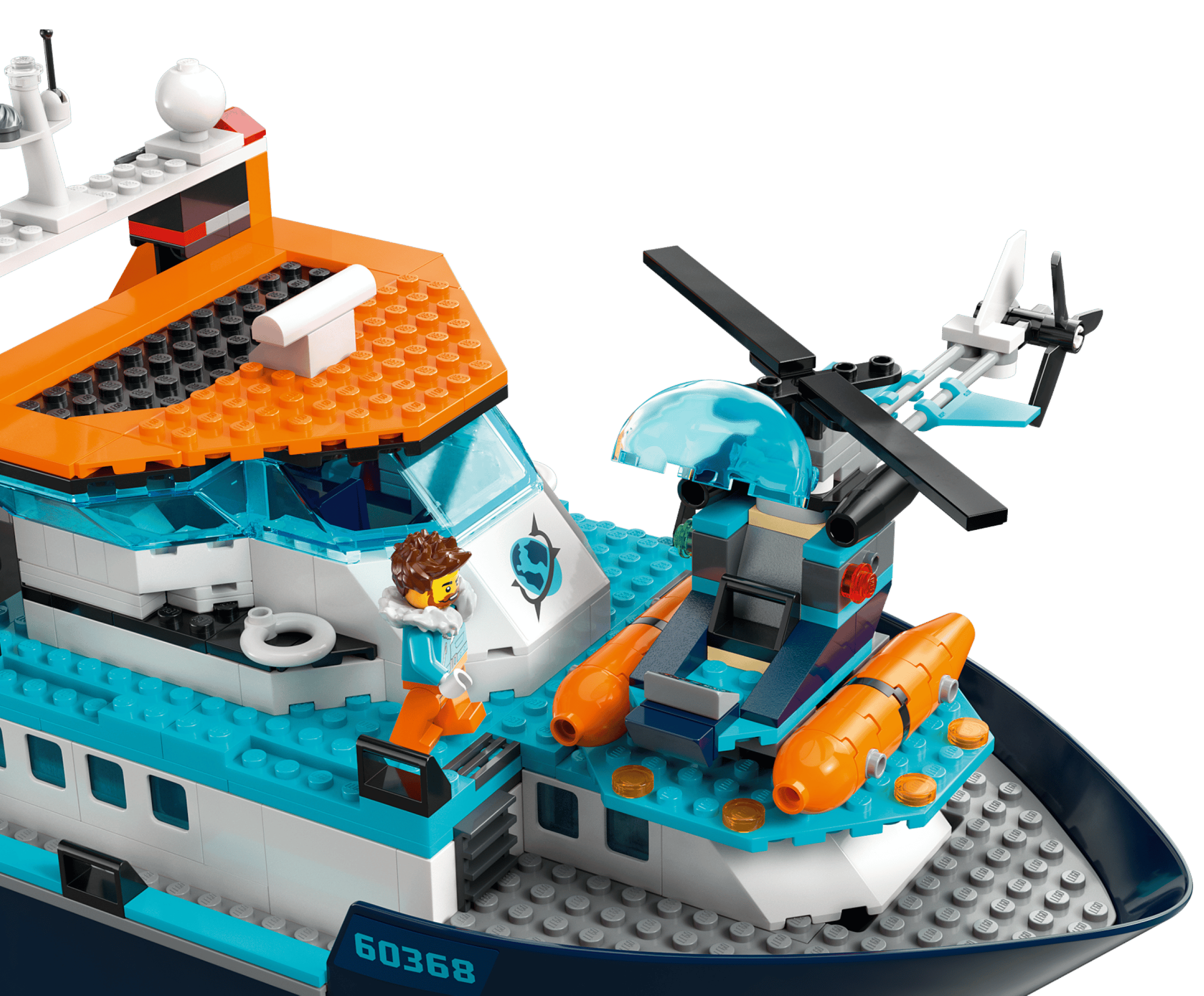 Compatible - City - 60368 - Arctic Explorer Ship - 815 Pieces