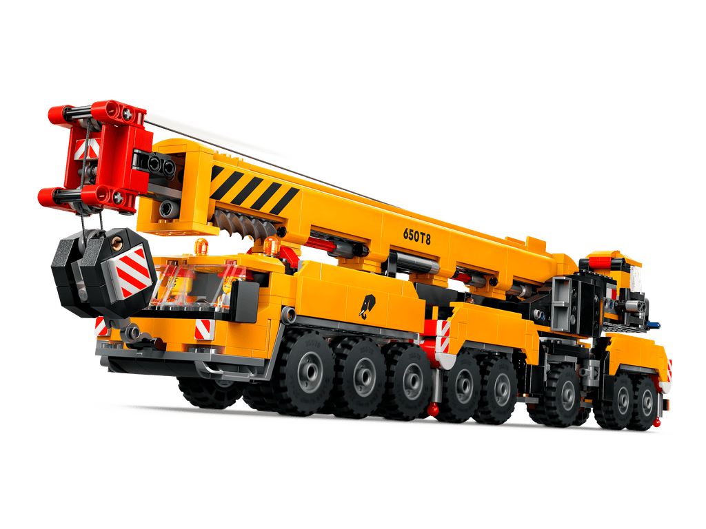 Compatible - City - 60409 - Yellow Mobile Construction Crane - 1116 Pieces