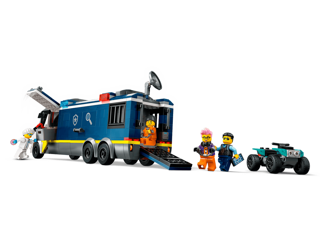 Compatible - City - 60418 - Police Mobile Crime Lab Truck - 674 Pieces