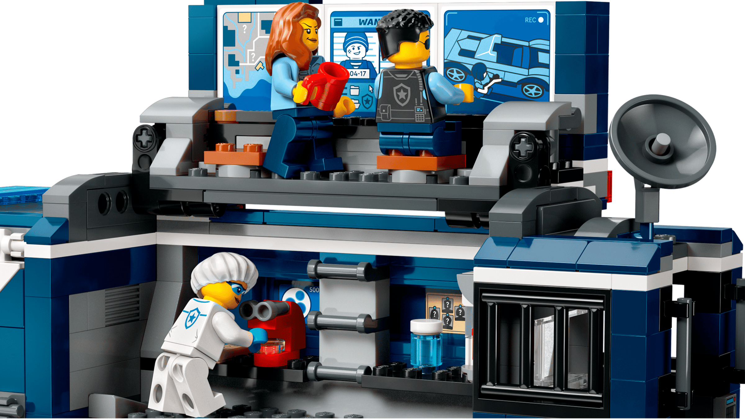 Compatible - City - 60418 - Police Mobile Crime Lab Truck - 674 Pieces