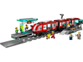 Compatible - City - 60423 - Downtown Streetcar and Station - 811 Pieces