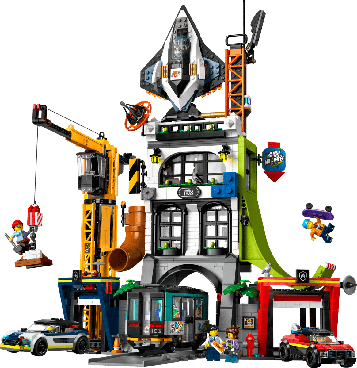 Compatible - City - 60473 - The City Tower - 1941 Pieces