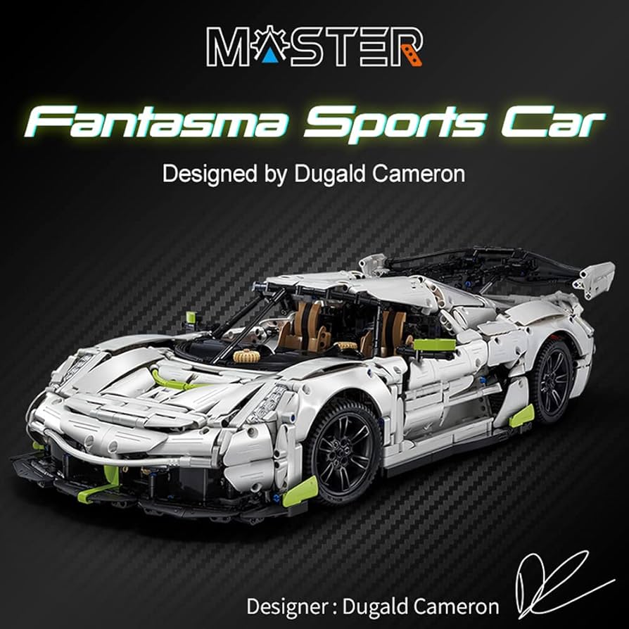 CaDA - C61048 - Master Series - Koenigsegg Fantasma - 4386 Pieces