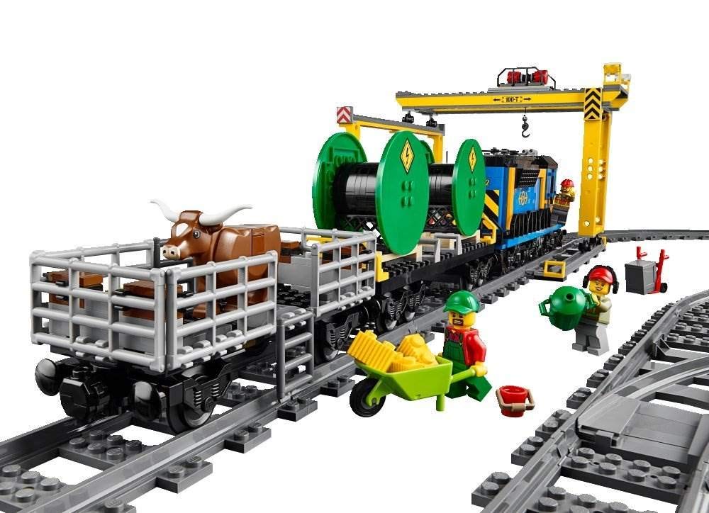 Compatible Cargo Train - 60052 - 888 pieces