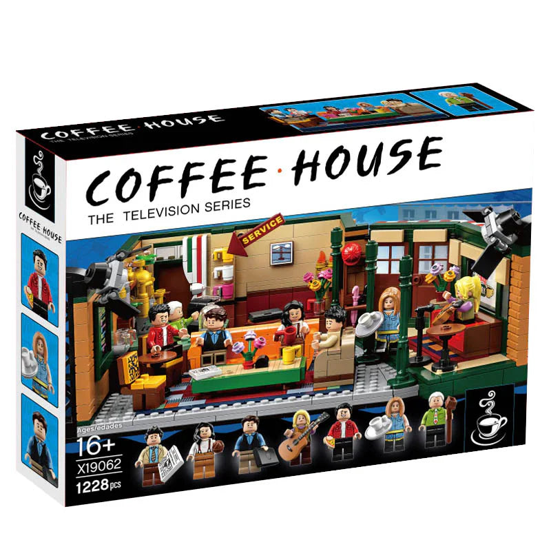 Compatible - IDEAS - 21319 - Friends - Central Perk Cafe - 1228 Pieces