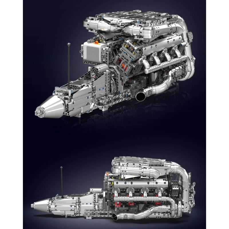 Mould King - 10168 - V8 Twin Turbo Engine - 2899 Pieces