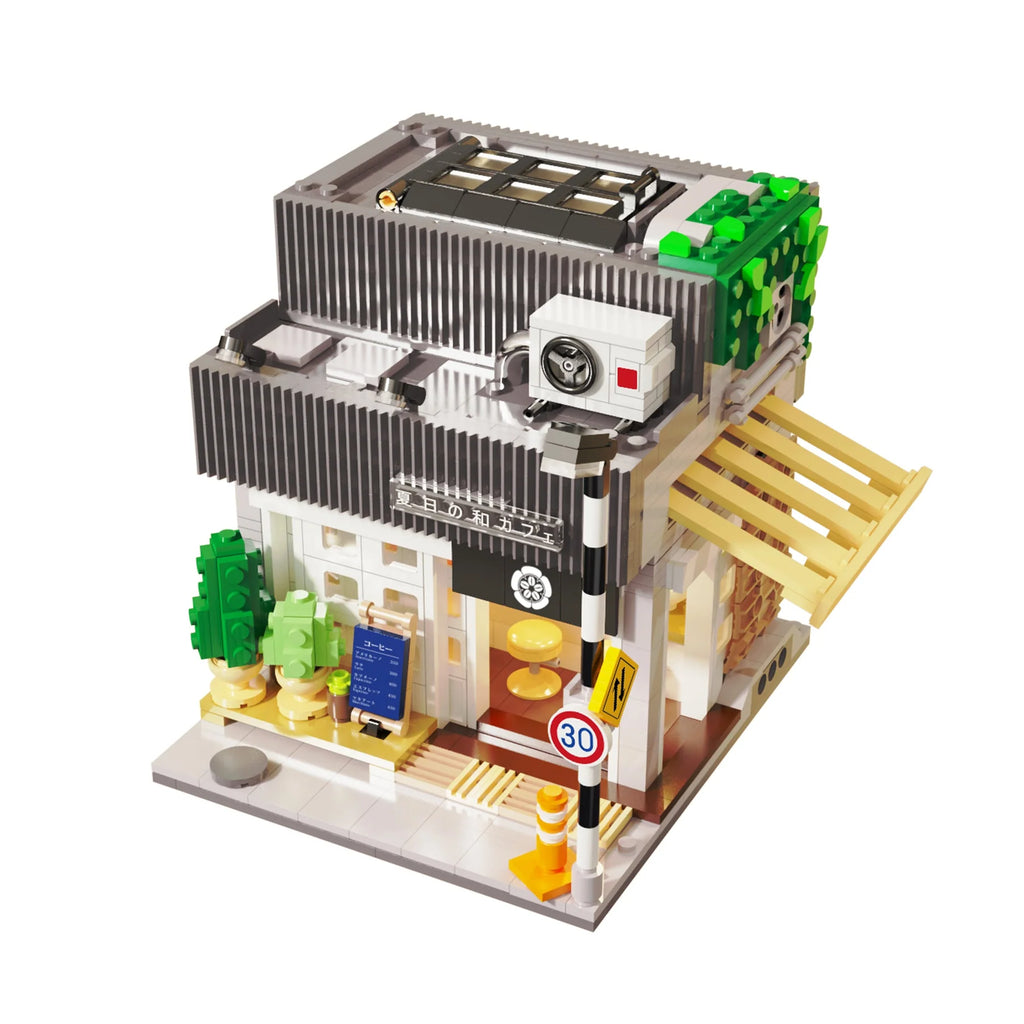 CaDA - C66007 - Summer Breeze Coffee Shop - 1108 Pieces - LED Kit Included