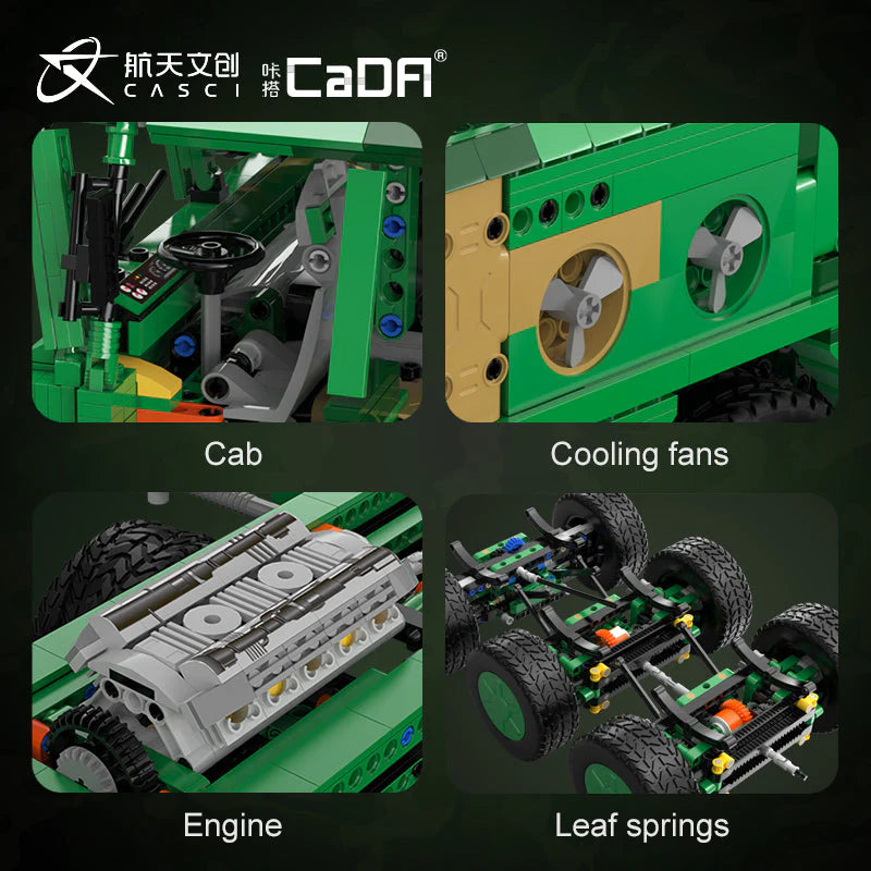 CaDA - C56031 - DF 21D - Dong Feng Anti-Ship Ballistic Missile - 6351 Pieces - Static Version