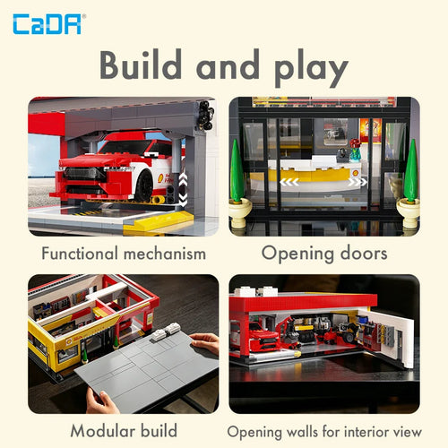 CaDA - C66025 - Shell Service Station - 1697 Pieces