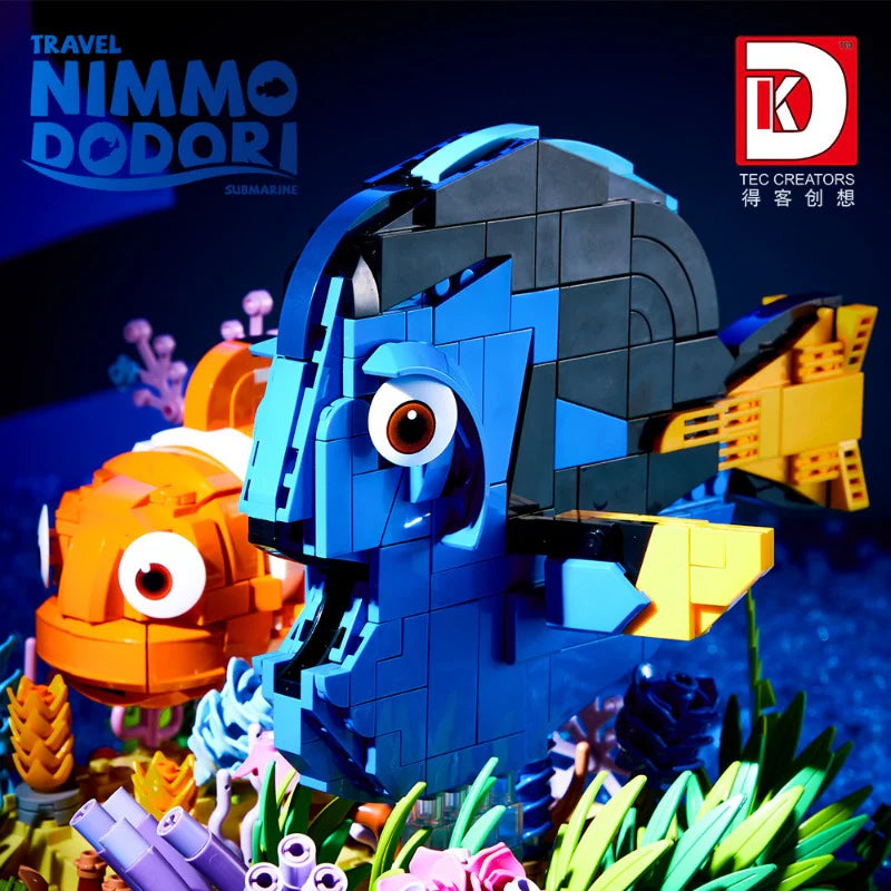 DK - 7002 - Finding Nemo - Nemo And Dori - 886 Pieces