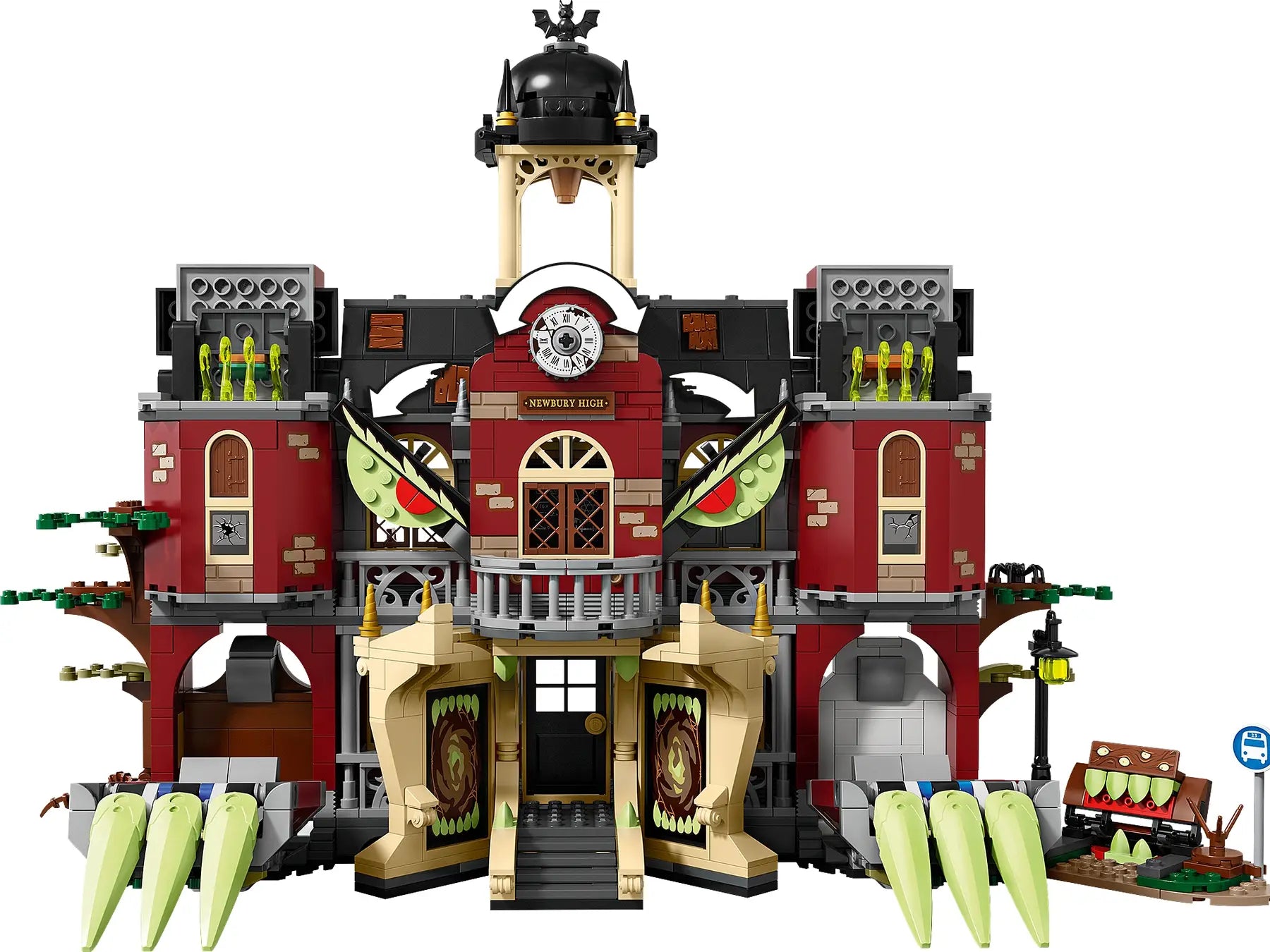 Compatible - Icons - 70425 - Newbury Haunted High School - 1474 Pieces