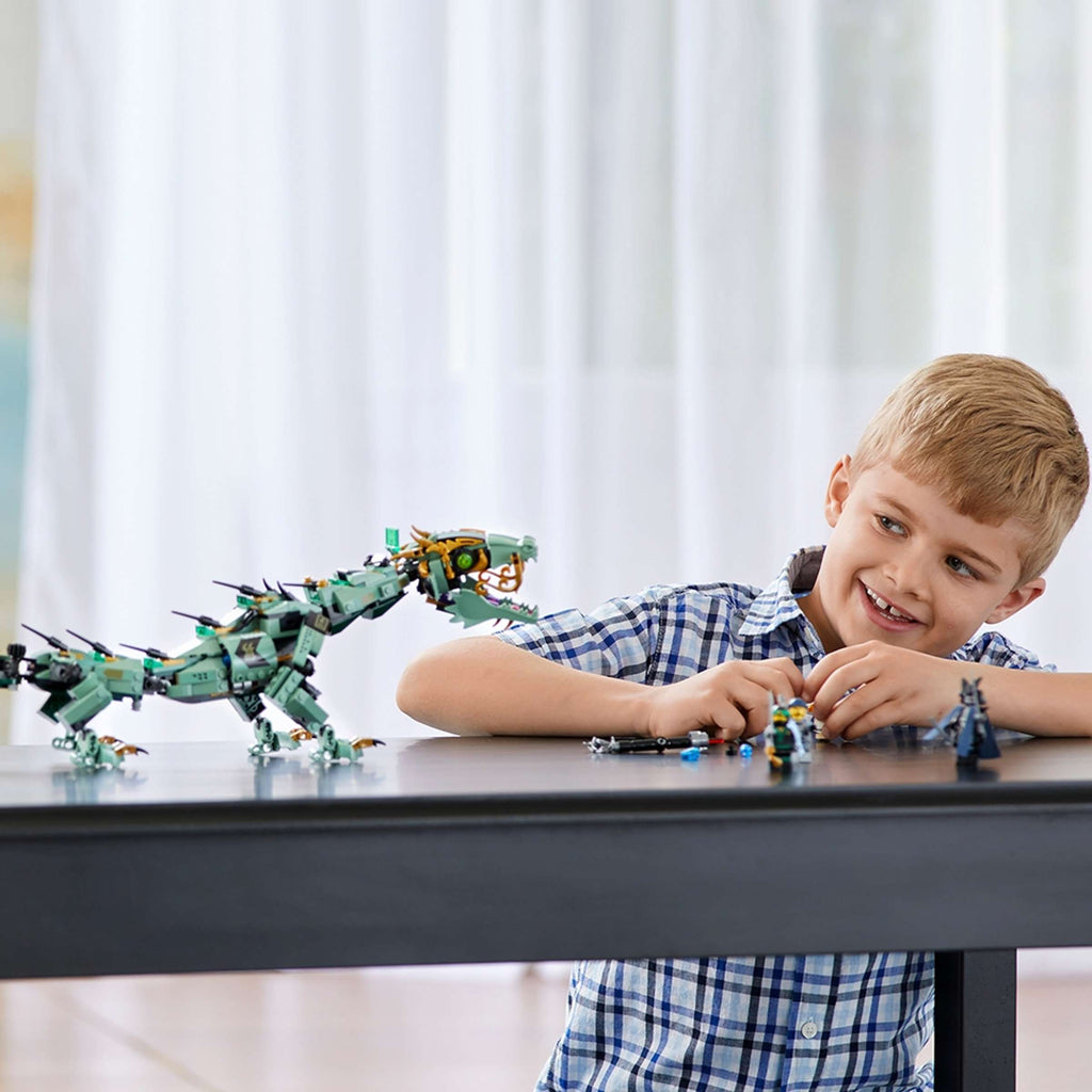 Compatible - NINJAGO - 70612 - Green Ninja Mech Dragon - 544 Pieces