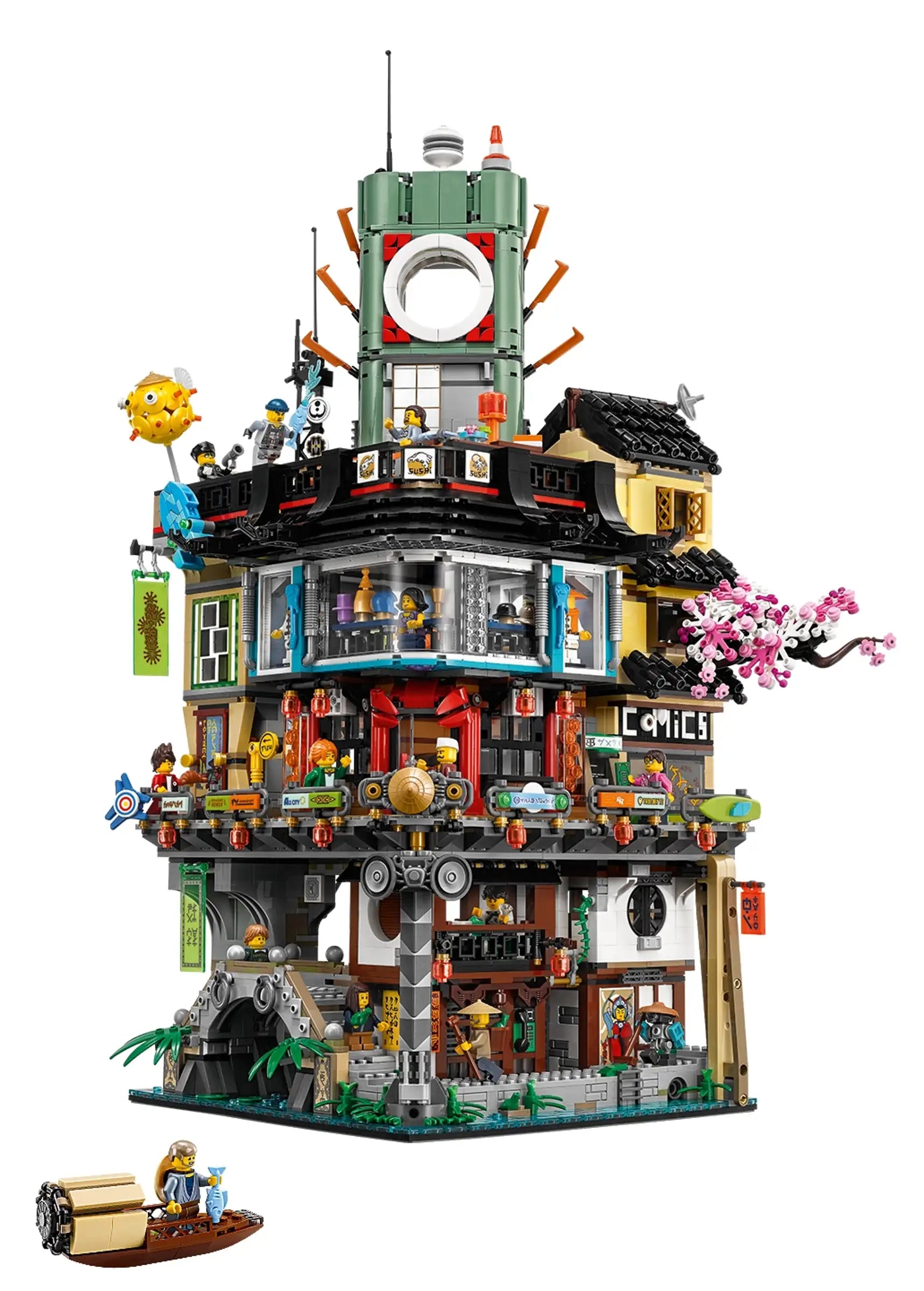 Compatible - Ninjago - 70620 - Ninjago City - 4867 Pieces