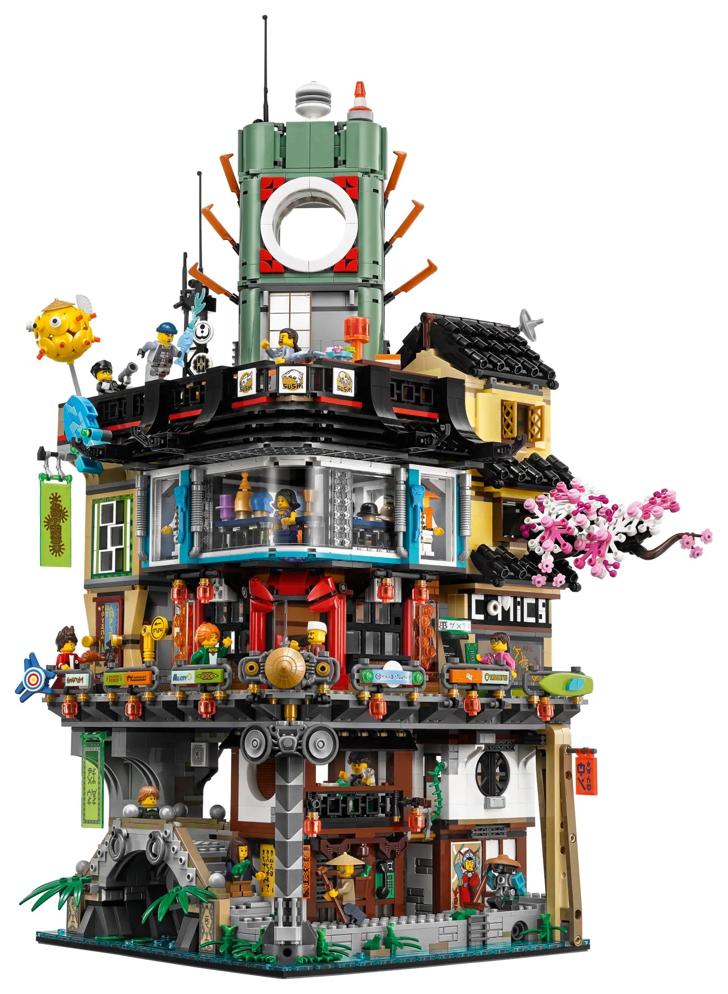 Compatible - 70620 - Ninjago City - 4867 Pieces