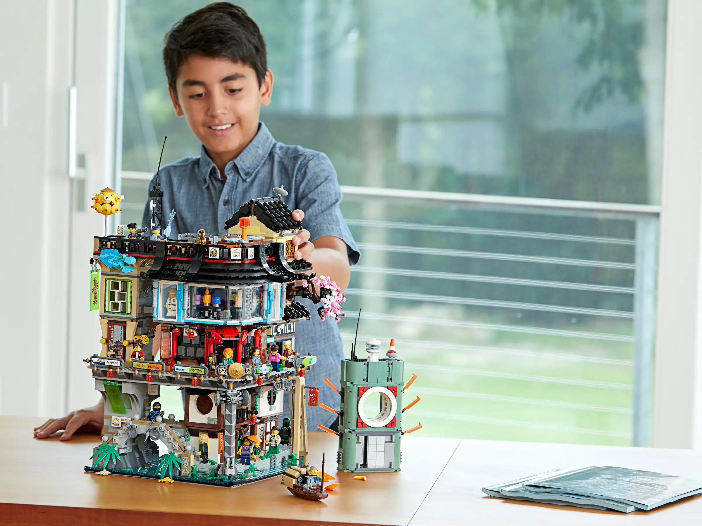 Compatible - Ninjago - 70620 - Ninjago City - 4867 Pieces