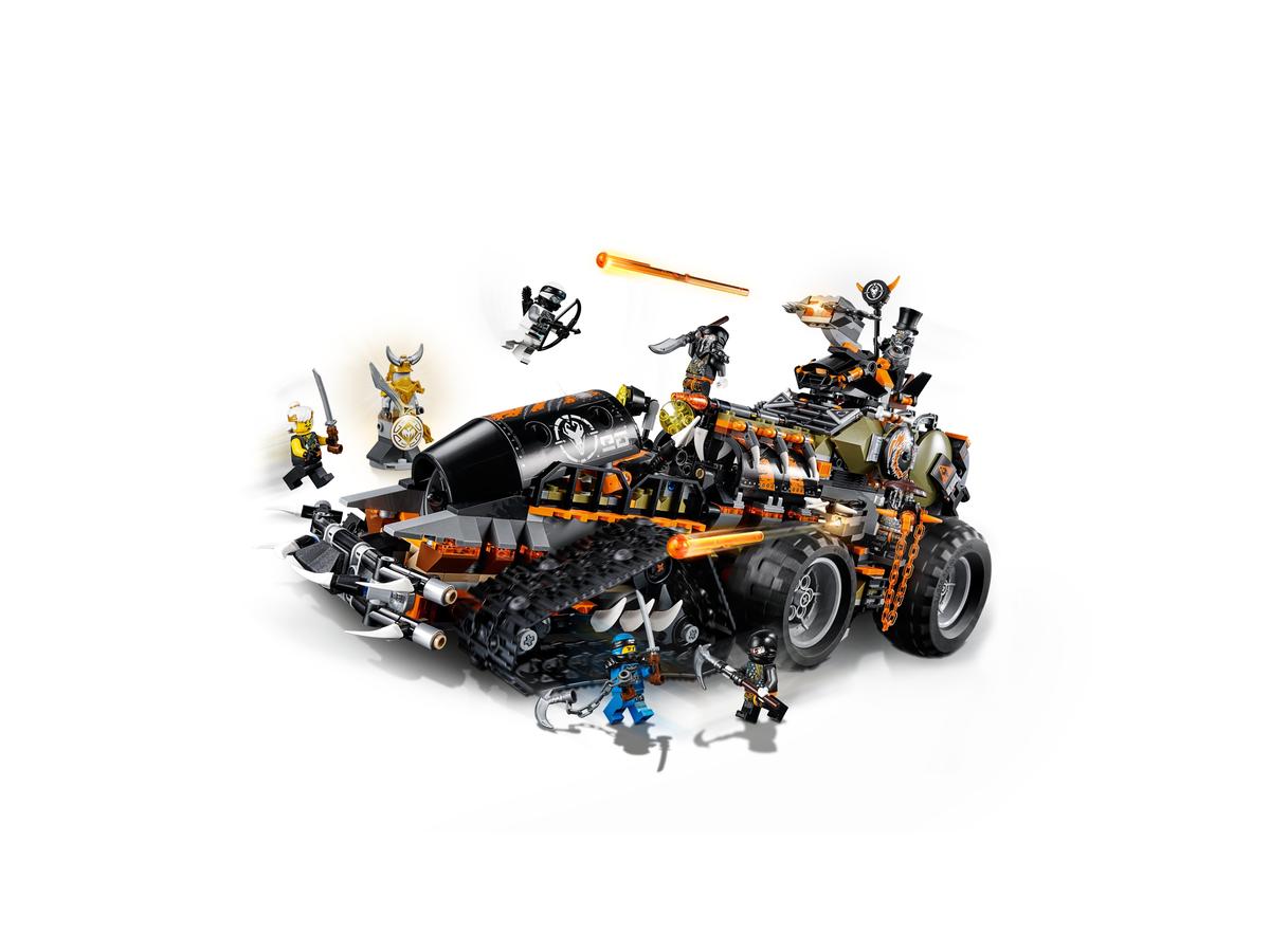 Compatible - NINJAGO - 70654 - Dieselnaut - 1178 Pieces