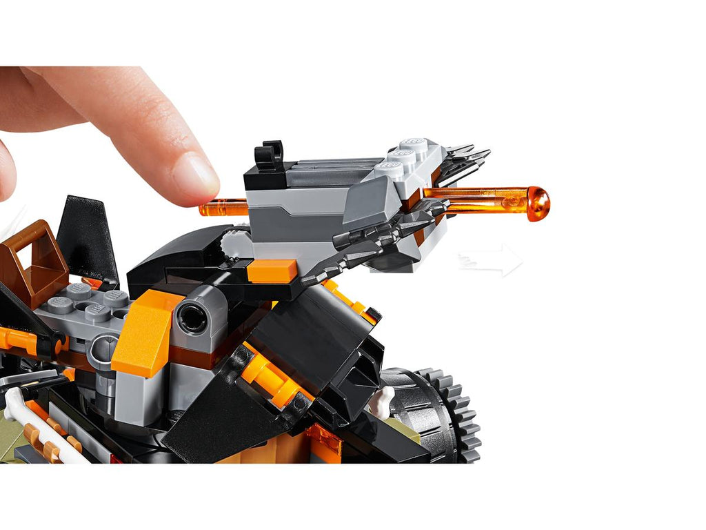 Compatible - NINJAGO - 70654 - Dieselnaut - 1178 Pieces