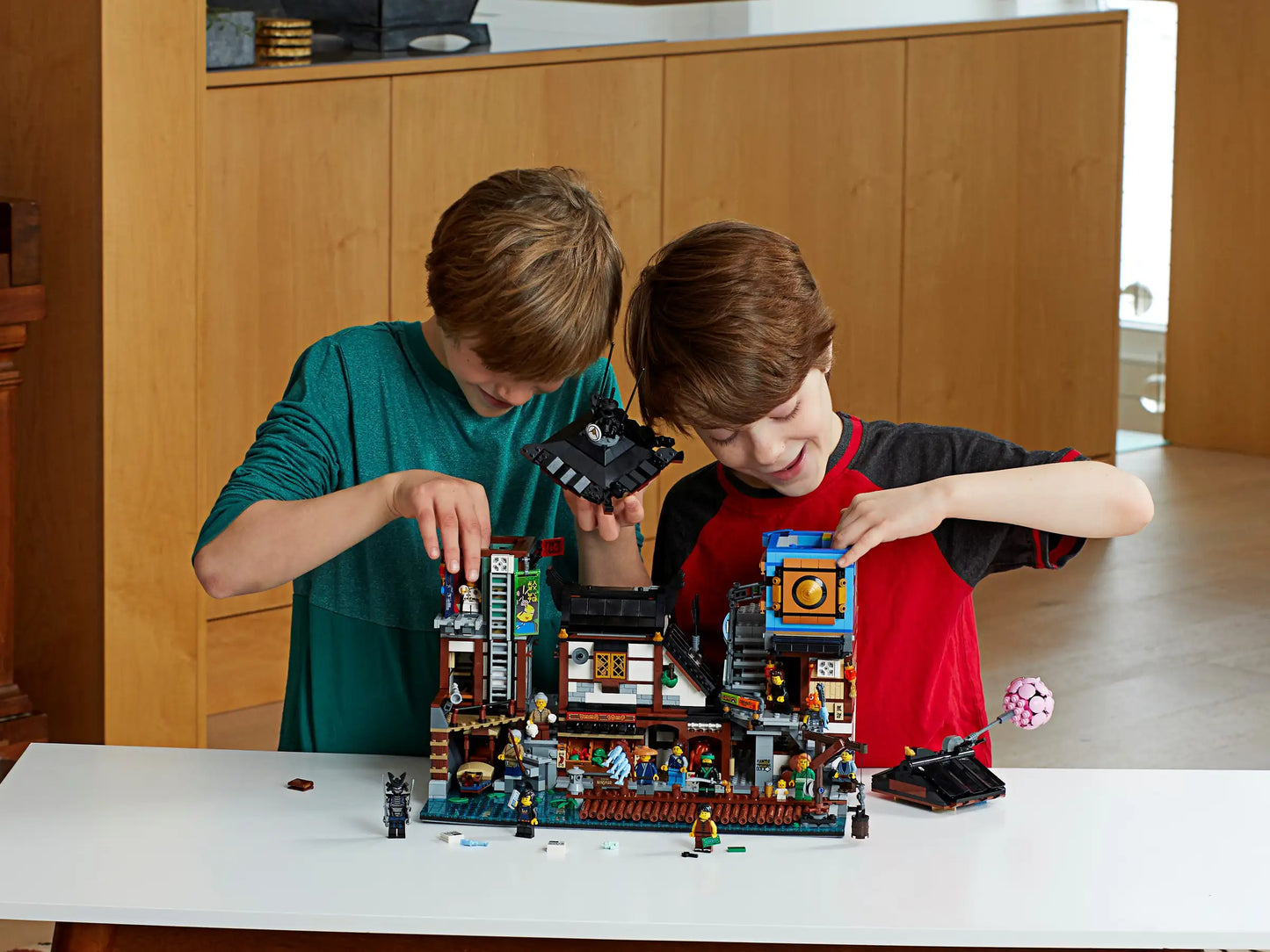 Compatible - Ninjago - 70657 - City Docks - 3553 Pieces