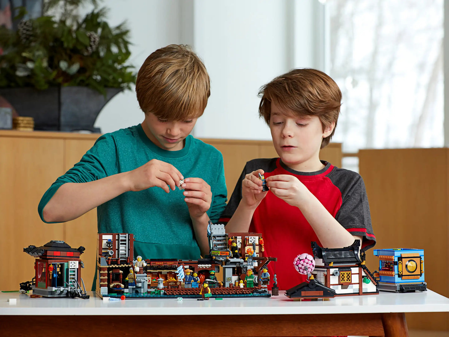 Compatible - Ninjago - 70657 - City Docks - 3553 Pieces