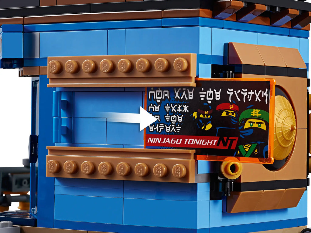 Compatible - Ninjago - 70657 - City Docks - 3553 Pieces