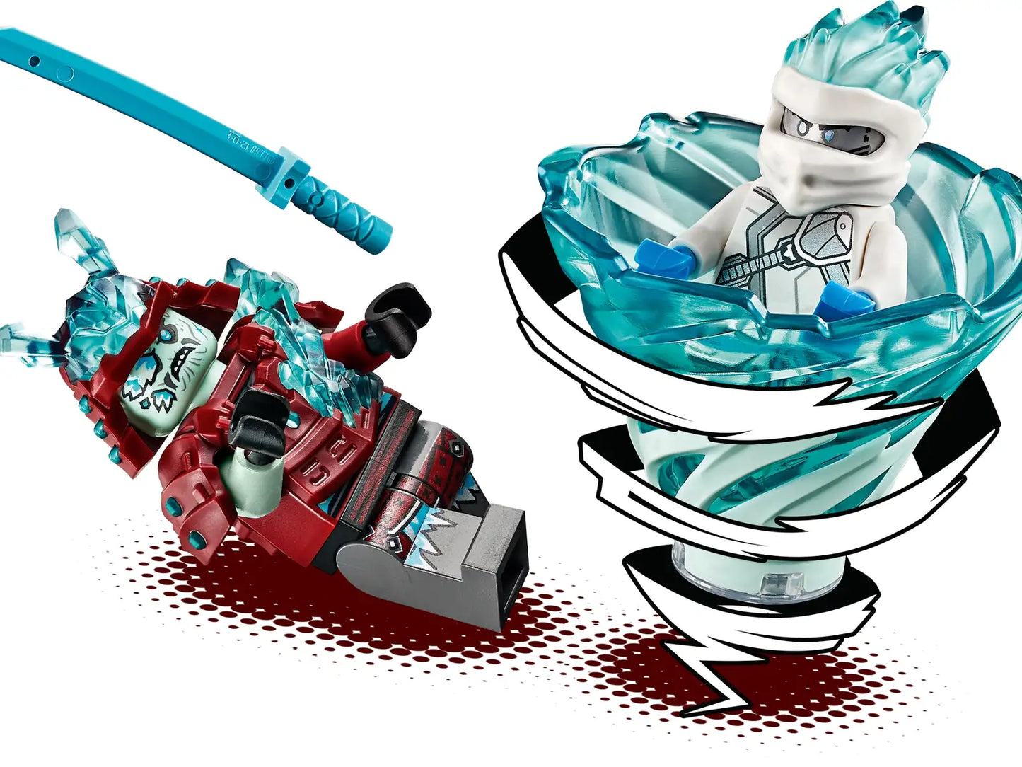 Compatible - 70676 - Lloyd's Titan Mech - 876 Pieces - Ninjago Series